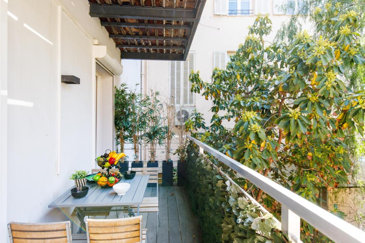 Le Cocon Des Artistes - Coeur De Cannes - Spacieux - Terrasse - Clim Exteriér fotografie